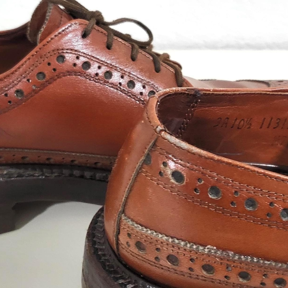 Classic Brown Leather Brogues